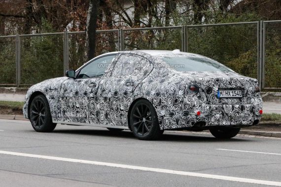 新一代宝马5系最新谍照 2016年上市 新一代宝马5系最新谍照 2016年上市