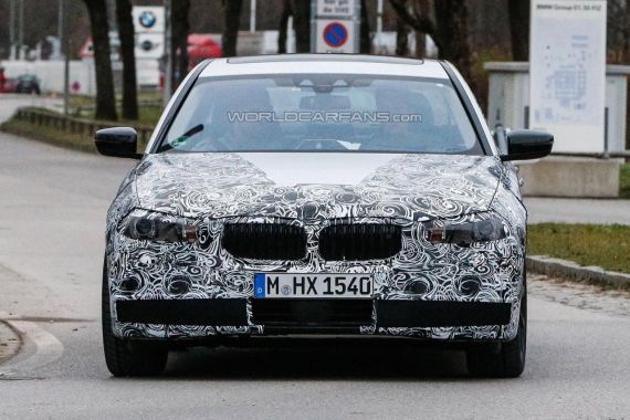新一代宝马5系最新谍照 2016年上市 新一代宝马5系最新谍照 2016年上市