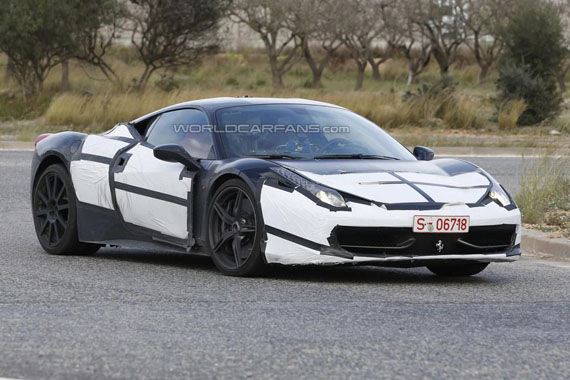 法拉利458 M谍照曝光 日内瓦首发 法拉利458 M谍照曝光 日内瓦首发