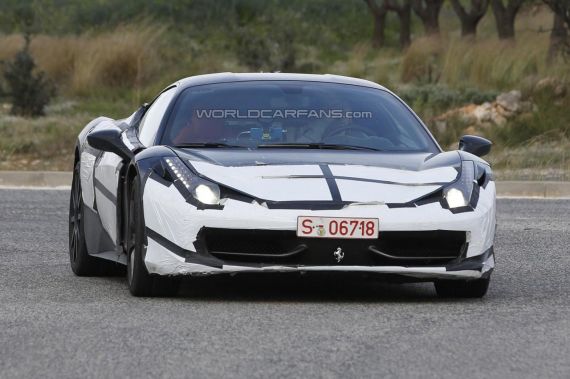 法拉利458 M谍照曝光 日内瓦首发 法拉利458 M谍照曝光 日内瓦首发