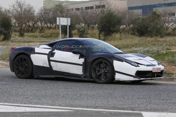 法拉利458 M谍照曝光 日内瓦首发 法拉利458 M谍照曝光 日内瓦首发