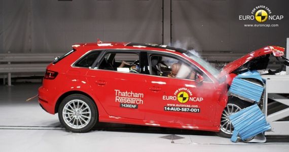 奥迪A3五门混动版获E-NCAP五星安全评级