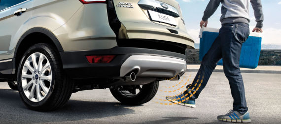 翼虎感应式后备箱门