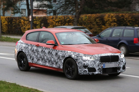 新款宝马1系谍照