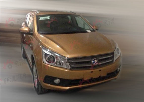 启辰T70量产车型曝光