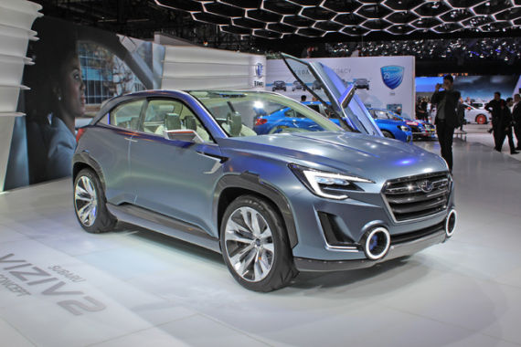 斯巴鲁研发全新跨界车