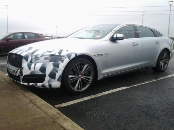 改款捷豹XJ谍照曝光 将于2015年上市