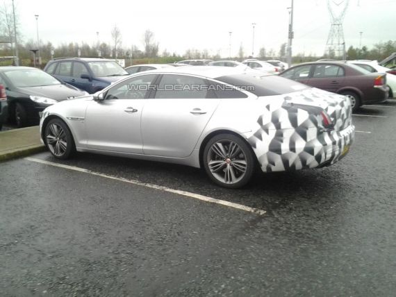 改款捷豹XJ谍照曝光 将于2015年上市