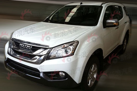 江西五十铃MU-X谍照