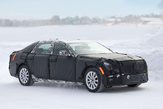 凯迪拉克CT6将采用全铝车身 四月首发