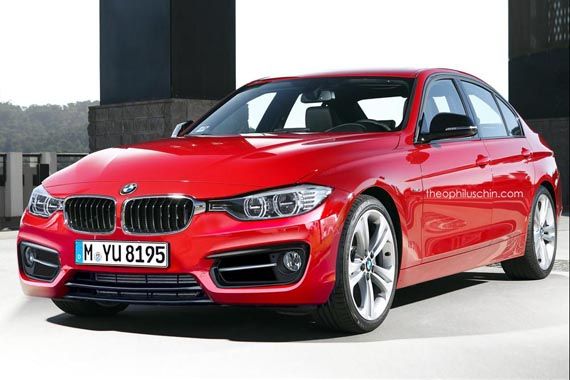 新款宝马3系假想图