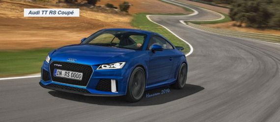 奥迪TT RS Coupe假想图