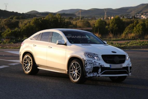 Mercedes GLE 63 AMG Coupe spy