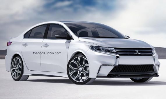Next Mitsubishi Lancer render Next Mitsubishi Lancer render