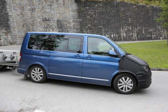 Volkswagen T6 spy Volkswagen T6 spy
