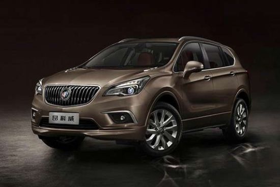 美版别克昂科威与Cascada将亮相北美车展