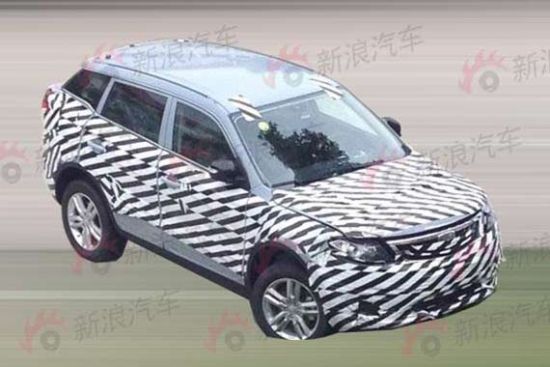吉利全新SUV曝光 对抗哈弗H6 Coupe