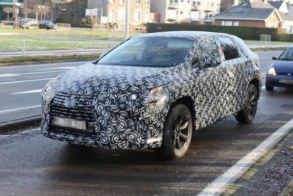 新一代雷克萨斯RX谍照曝光 北美首发