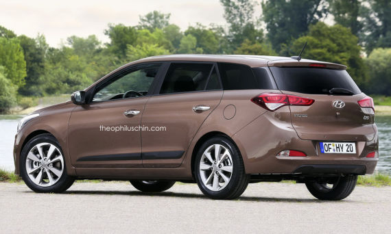 现代i20旅行车最新预赏图