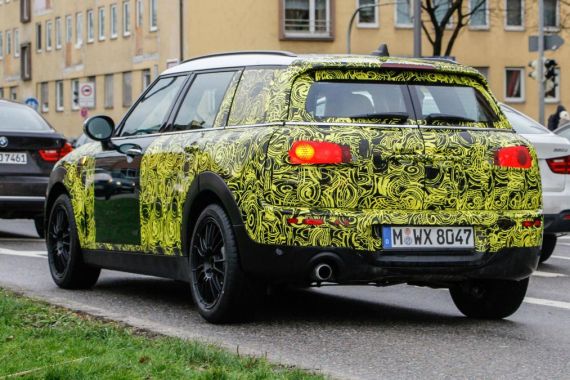 新MINI Clubman谍照曝光 法兰克福首发