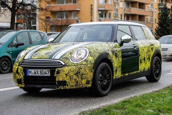 新MINI Clubman谍照曝光 法兰克福首发