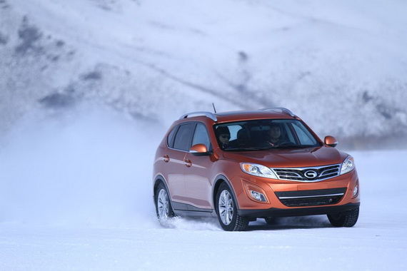 广汽传祺2012年牙克石冰雪试驾 广汽传祺2012年牙克石冰雪试驾