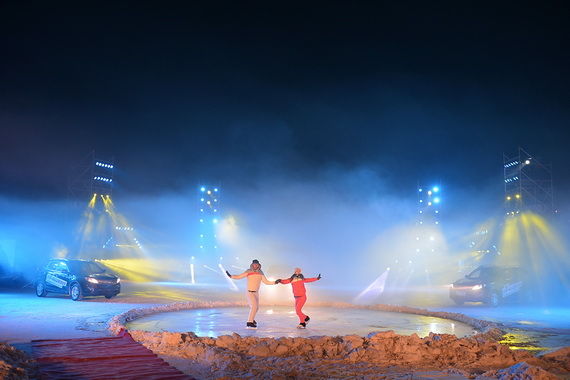 广汽传祺2014年哈尔滨冰雪试驾 广汽传祺2014年哈尔滨冰雪试驾