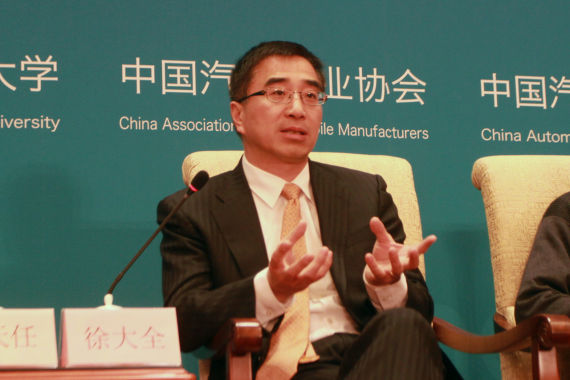 博世(中国)投资有限公司执行副总裁 徐大全 博世(中国)投资有限公司执行副总裁 徐大全