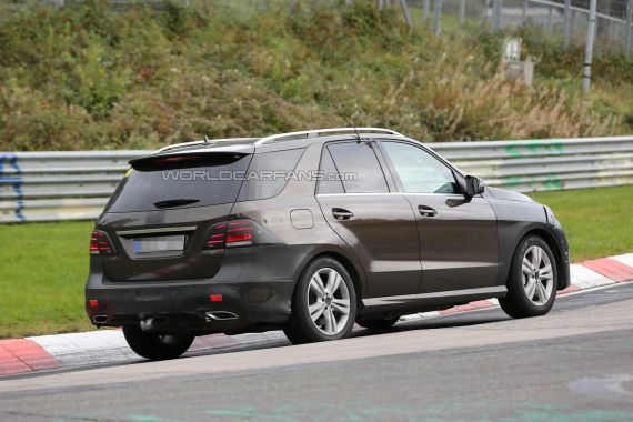 Mercedes-Benz GLE Spy