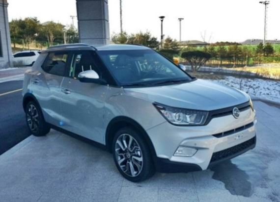 双龙小型SUV无伪谍照曝光 双龙小型SUV无伪谍照曝光