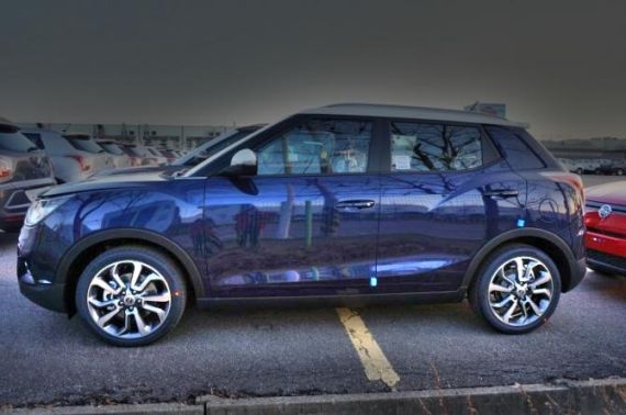 双龙小型SUV无伪谍照曝光 双龙小型SUV无伪谍照曝光