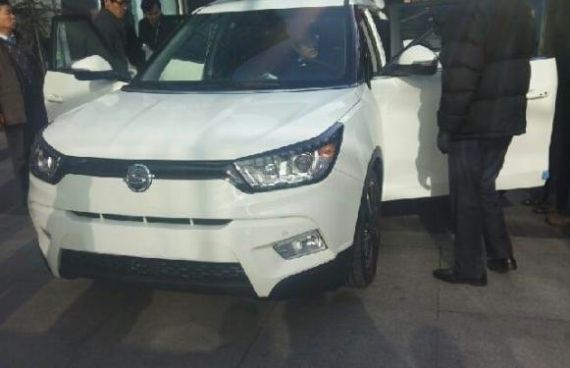 双龙小型SUV无伪谍照曝光 双龙小型SUV无伪谍照曝光