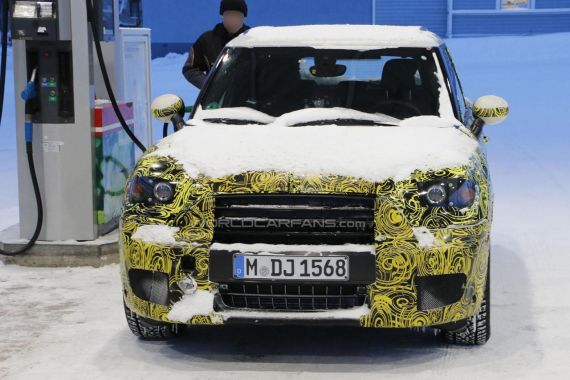 MINI Countryman谍照曝光 或明年底上市