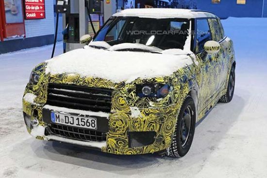 MINI Countryman谍照曝光 或明年底上市
