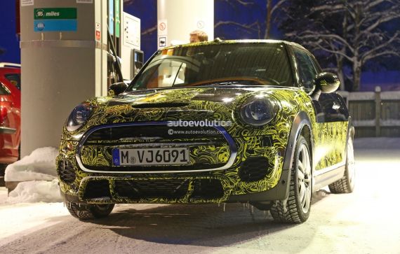 MINI JCW敞篷版谍照曝光 或明年上市