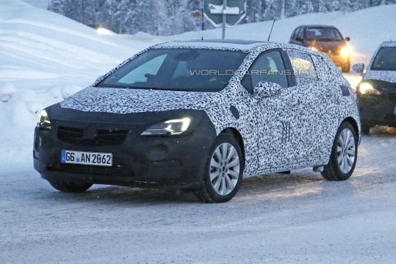 新一代欧宝雅特路试谍照