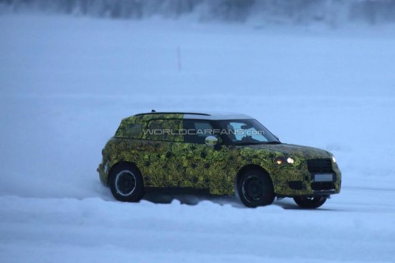 2017款MINI Countryman测试谍照