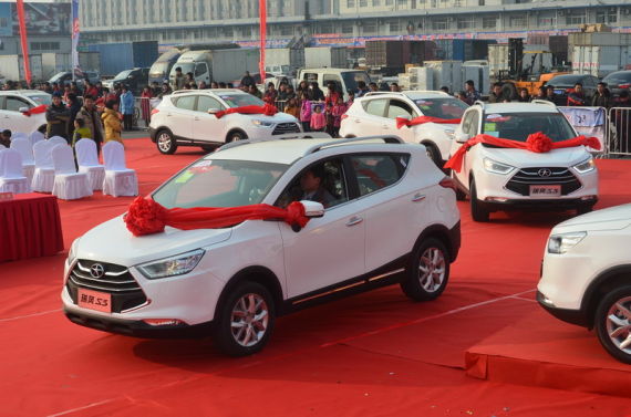 瑞风S3北京区域上市发布会暨百台交车盛典现场 瑞风S3北京区域上市发布会暨百台交车盛典现场