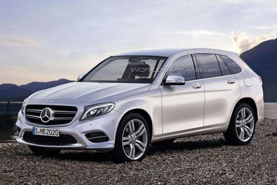 奔驰GLC/GLC Coupe假想图曝光 3月首发