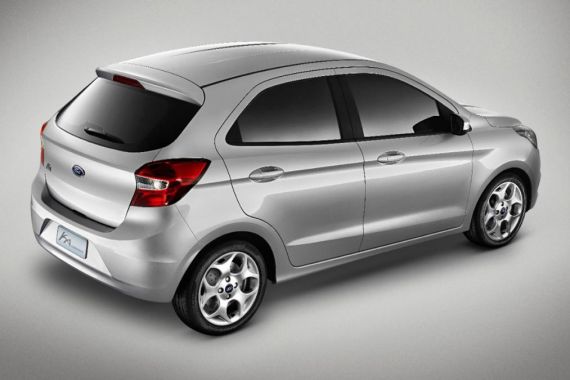 新一代福特Ka谍照曝光 年中英国上市