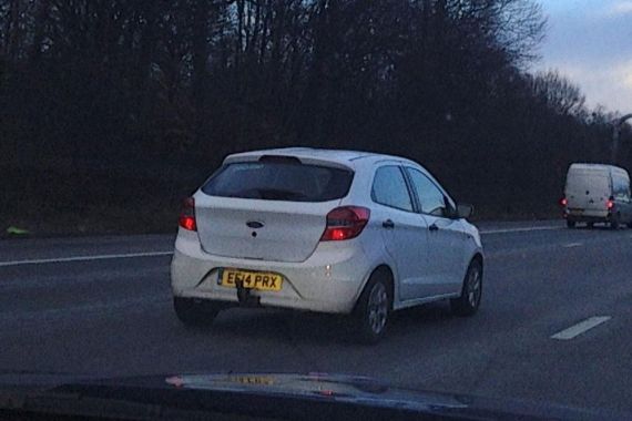 新一代福特Ka谍照曝光 年中英国上市