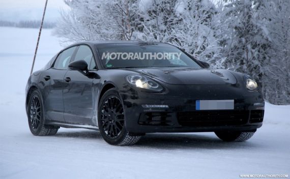 新保时捷Panamera谍照曝光 2016年上市