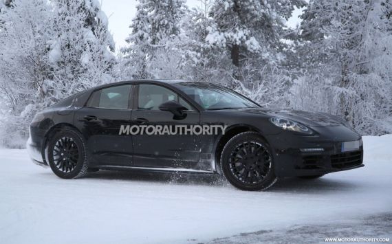 新保时捷Panamera谍照曝光 2016年上市
