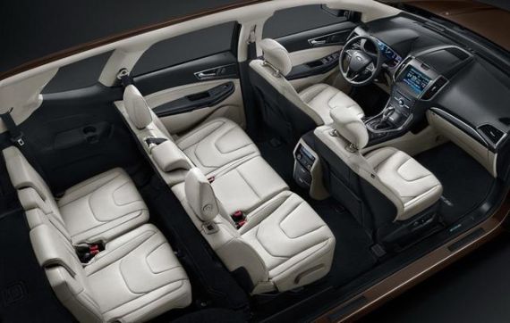 长安福特全新锐界内饰官图 长安福特全新锐界内饰官图