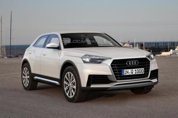 疑似奥迪Q1效果图