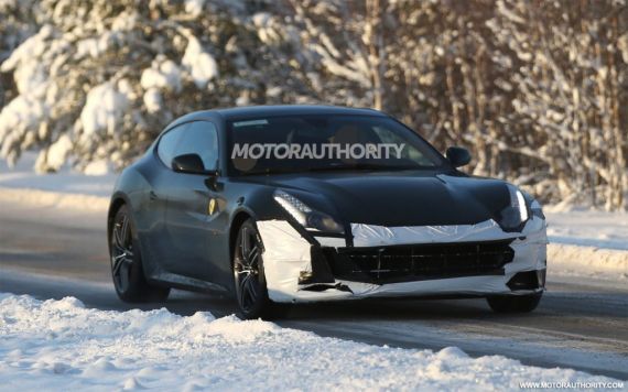 新款法拉利FF谍照 新款法拉利FF谍照