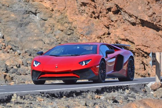 兰博基尼Aventador SV谍照
