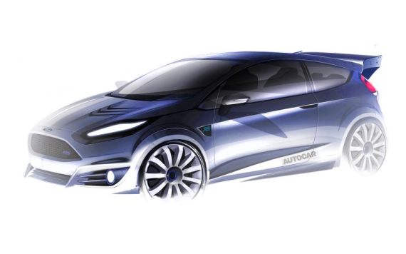 Ford Fiesta RS rendering