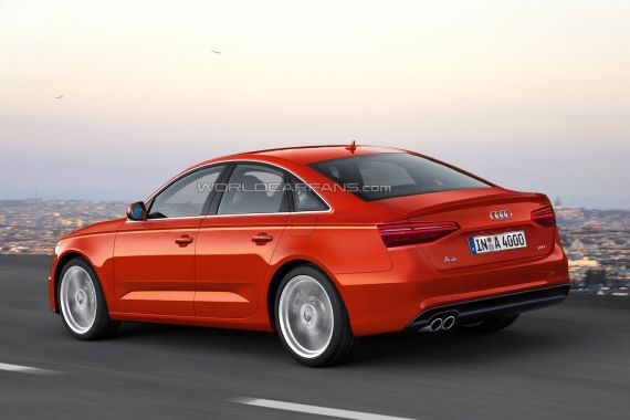 新一代奥迪A4假想图