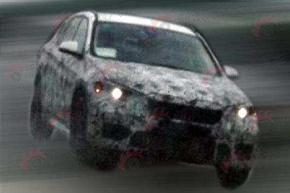 华晨宝马全新X1谍照